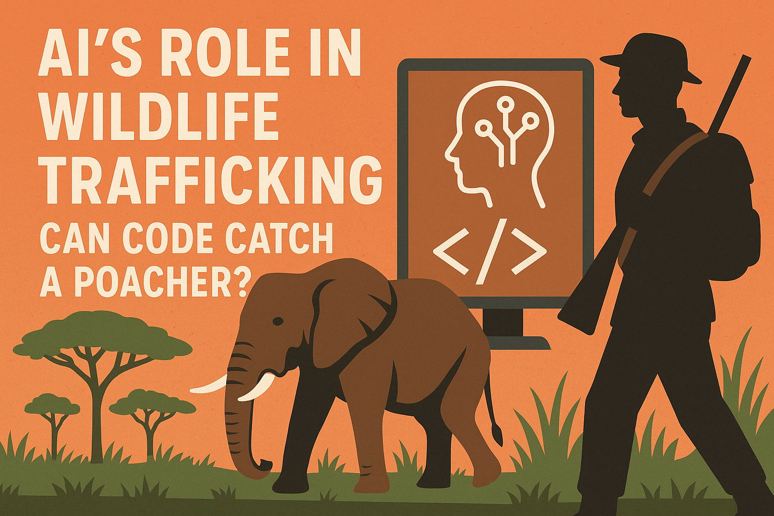 AIs Role in Wildlife Trafficking Can Code Catch a Poacher