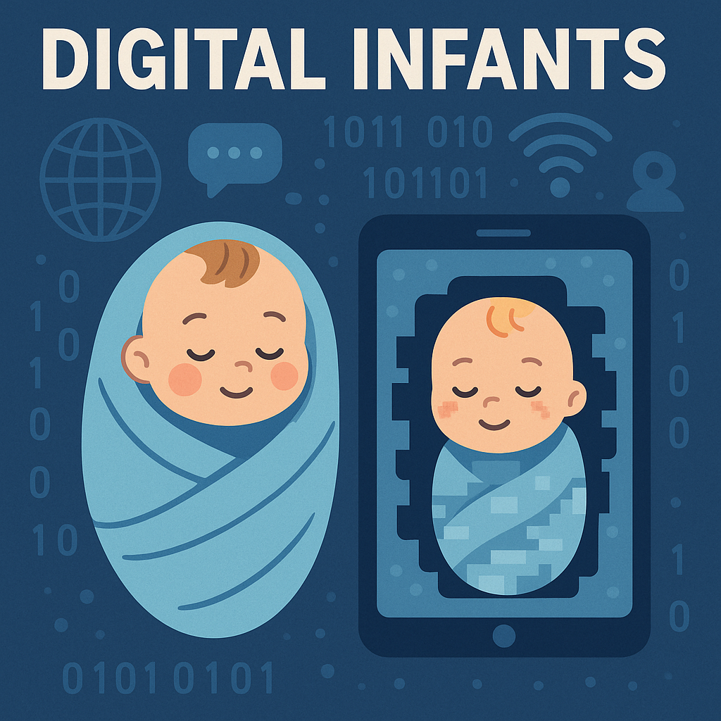 Digital Infants - children growing up with artificial intelligence technology