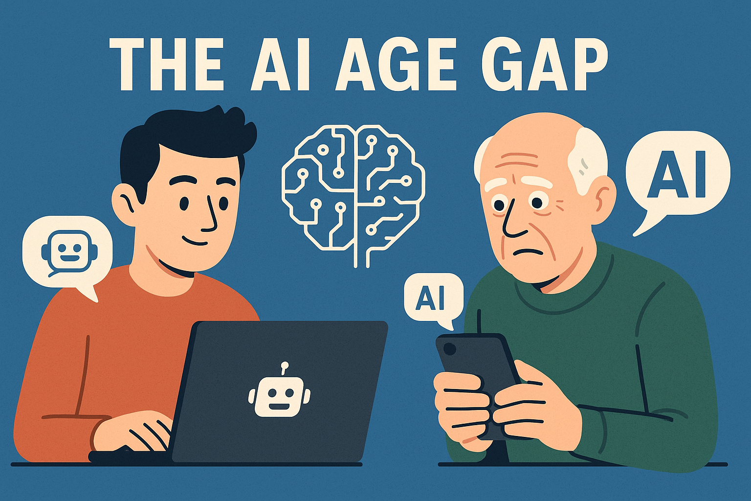 The AI Age Gap