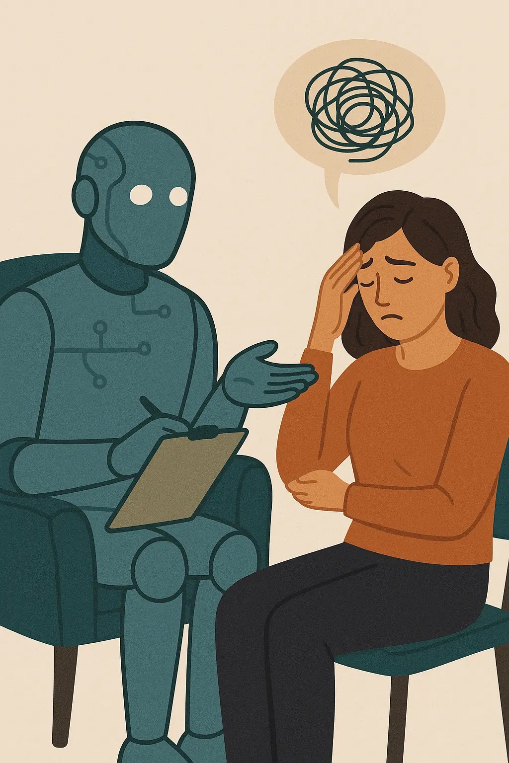 AI as a Therapist Can Machine Led Cognitive Therapy Survive Without Human Empathy