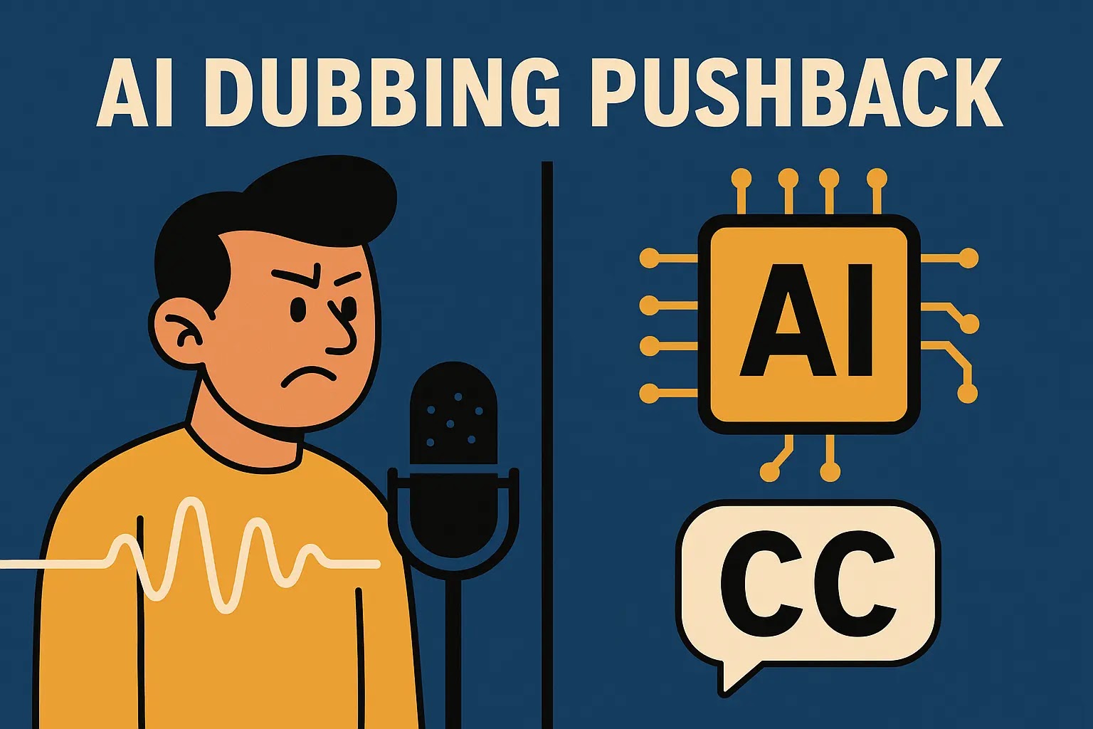 Ai Dubbing pushback