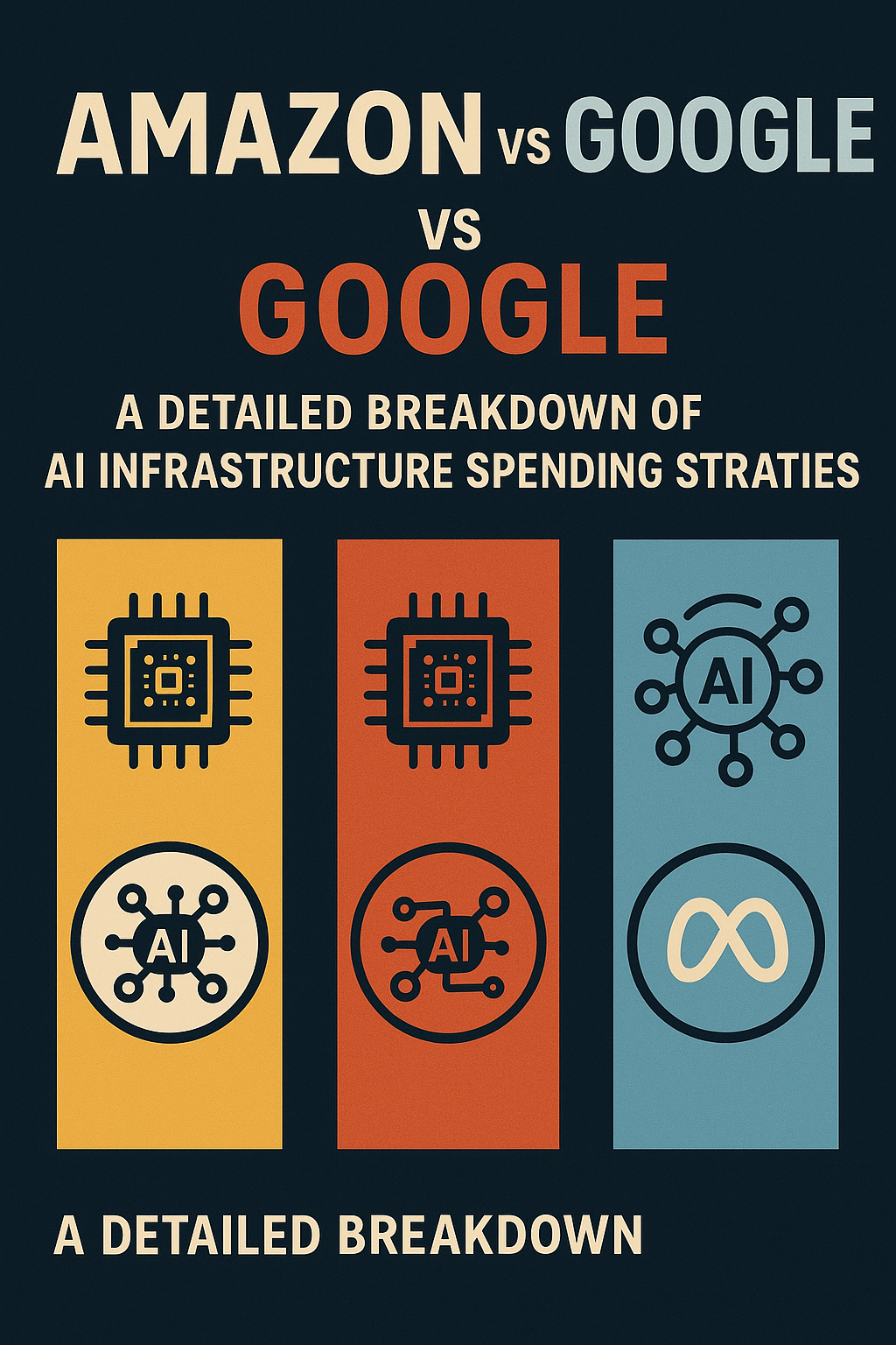 Amazon vs Google vs Meta A Detailed Breakdown of AI Infrastructure Spending Strategies
