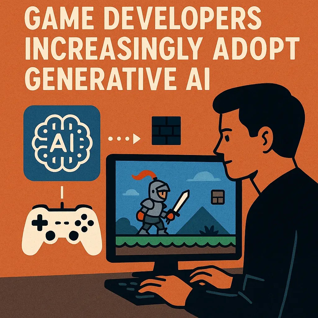 Game Developers Increasingly Adopt Generative AI
