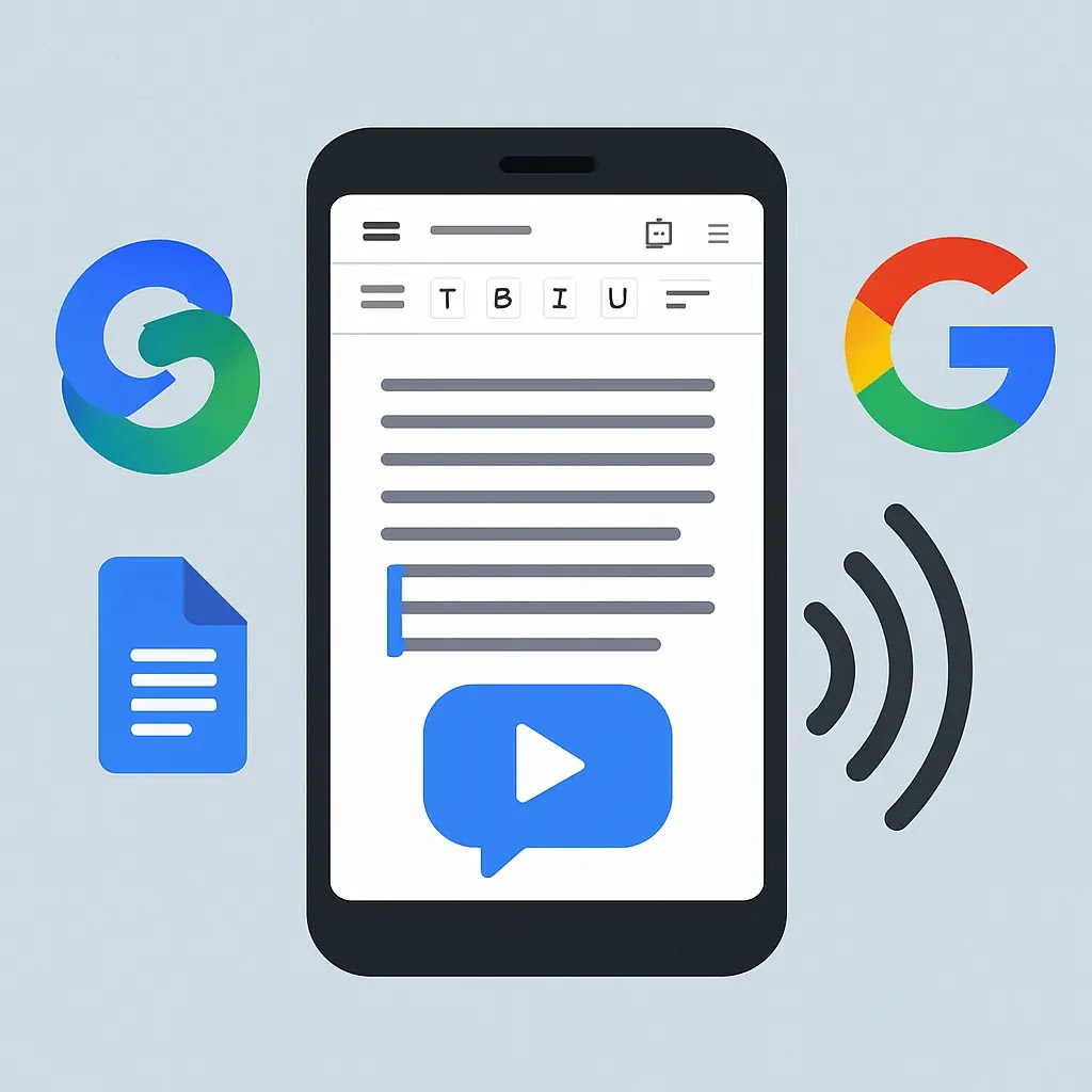 Google Gemini Now Reads Google Docs Aloud