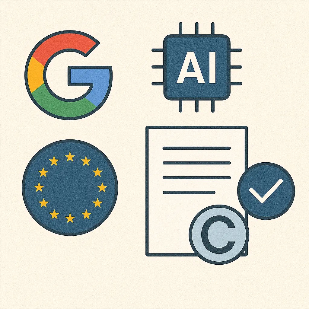 Googles EU AI Code of Practice Decision Implications for Transparency and Copyright