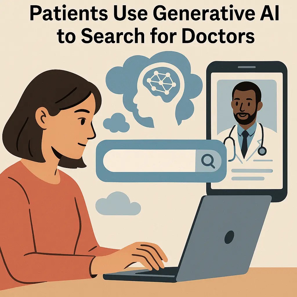 Patients Use Generative AI to Search for Doctors