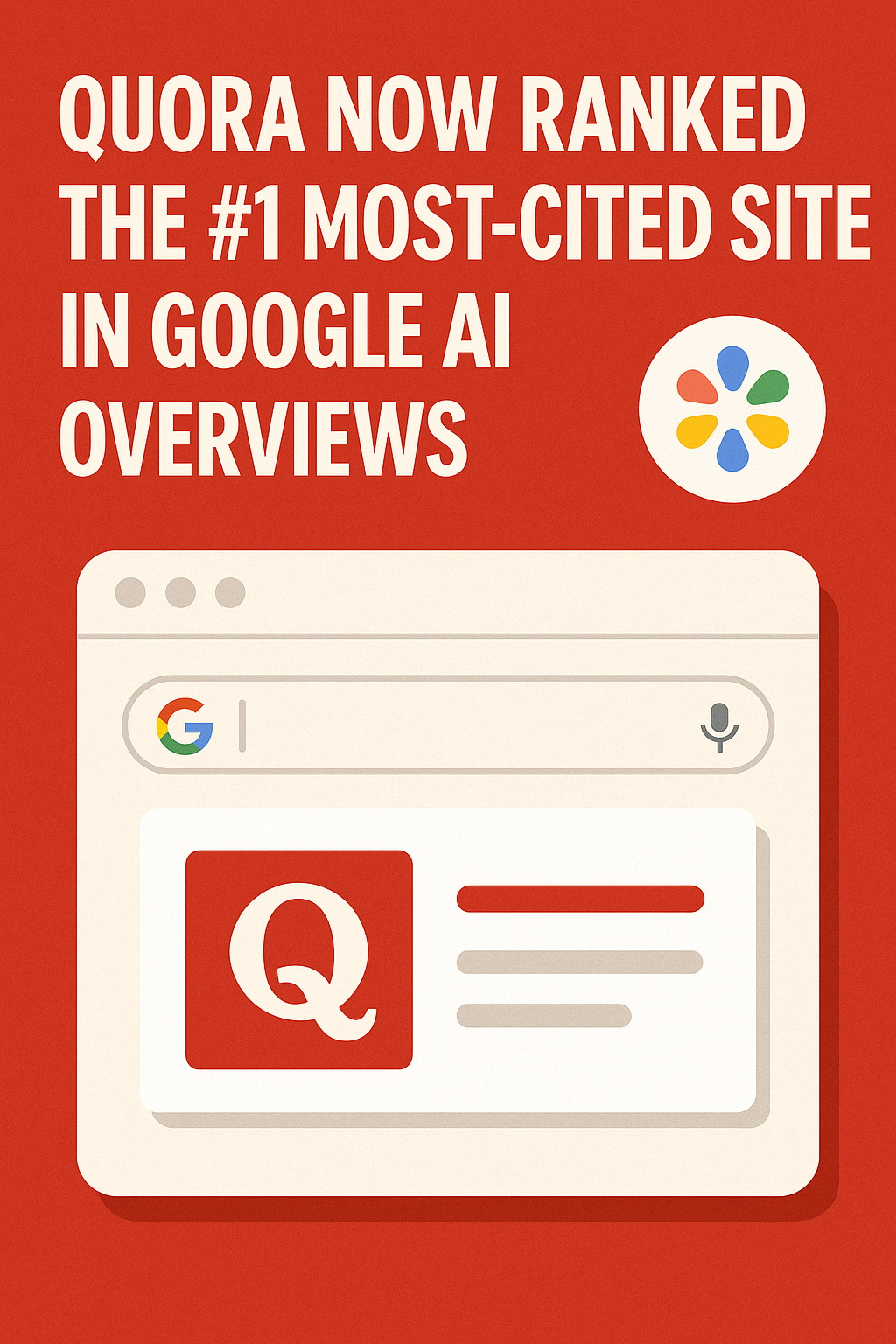 Quora Now Ranked the 1 Most Cited Site in Google AI Overviews