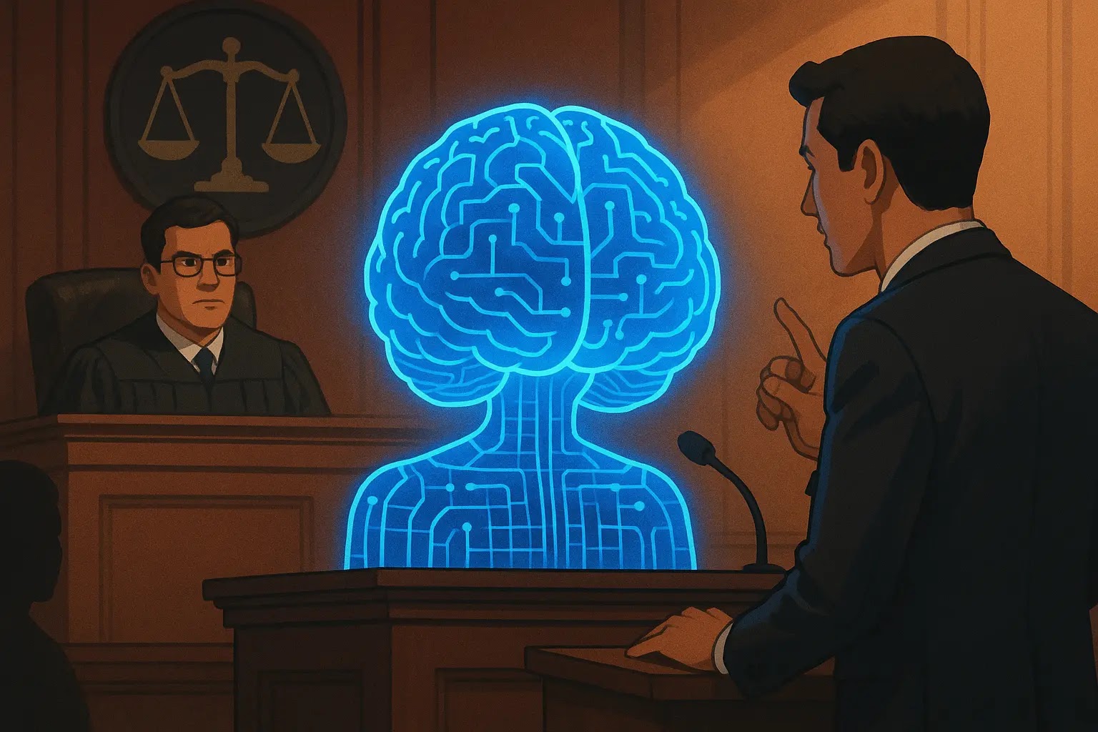 Synthetic Brains in Court Could AI Witnesses Be Cross Examined One Day