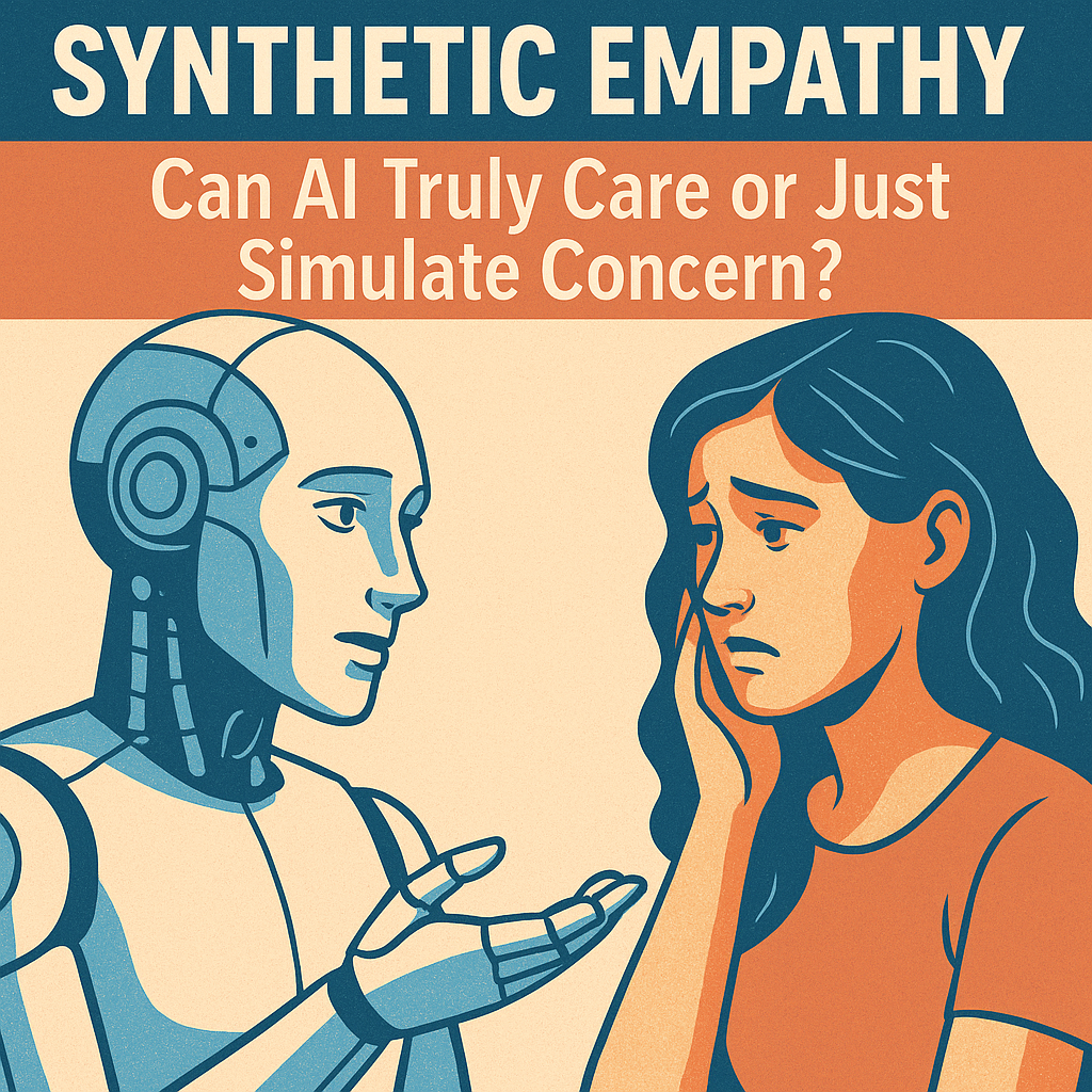 Synthetic Empathy Can AI Truly Care or Just Simulate Concern