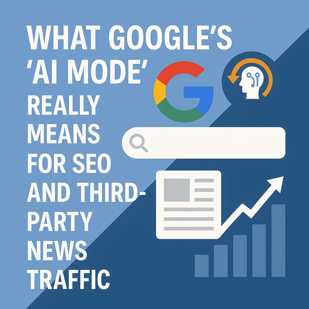 What Googles ‘AI Mode Really Means for SEO and Third Party News Traffic