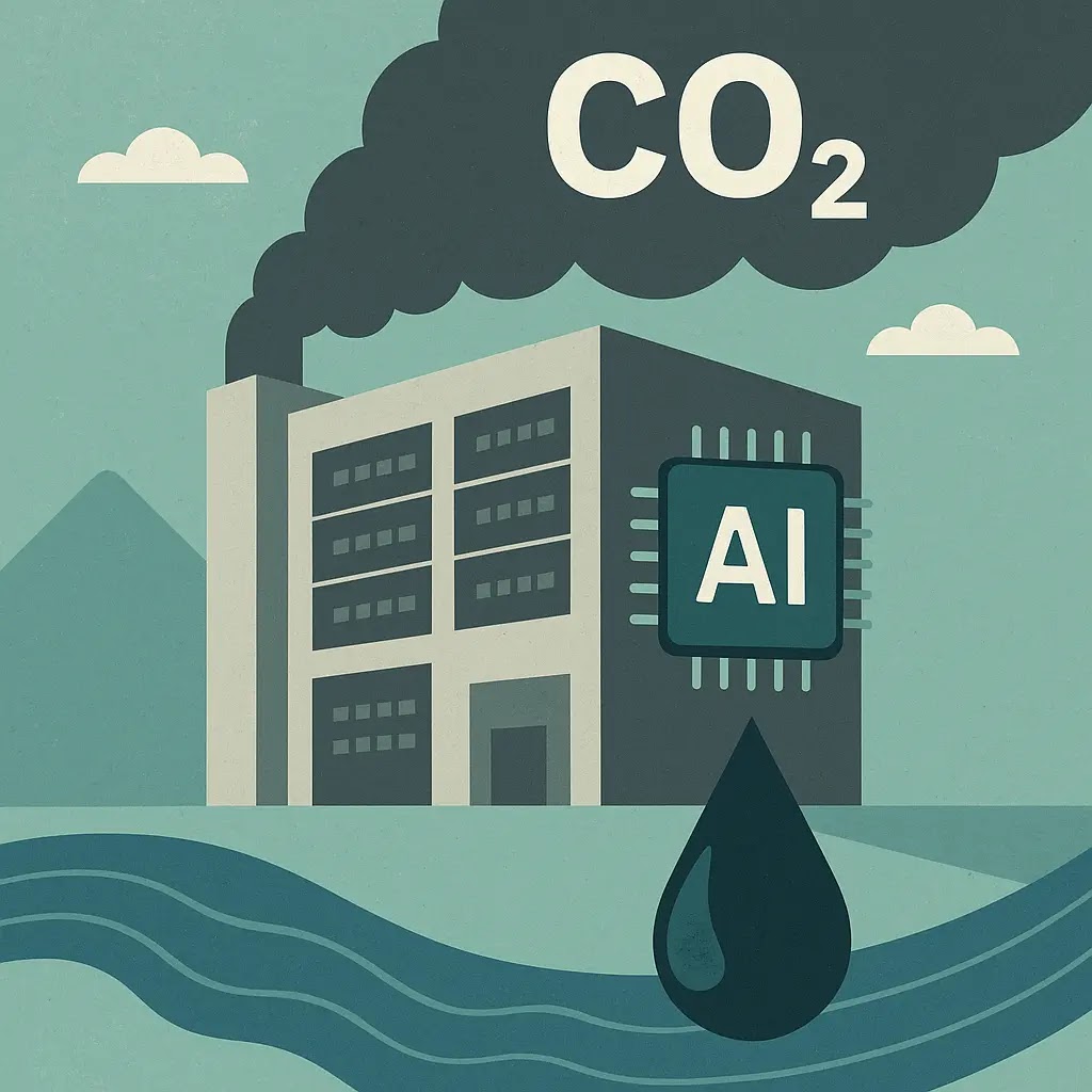 Beyond Algorithms The Hidden Carbon amp Water Costs of AI Training Data Centres