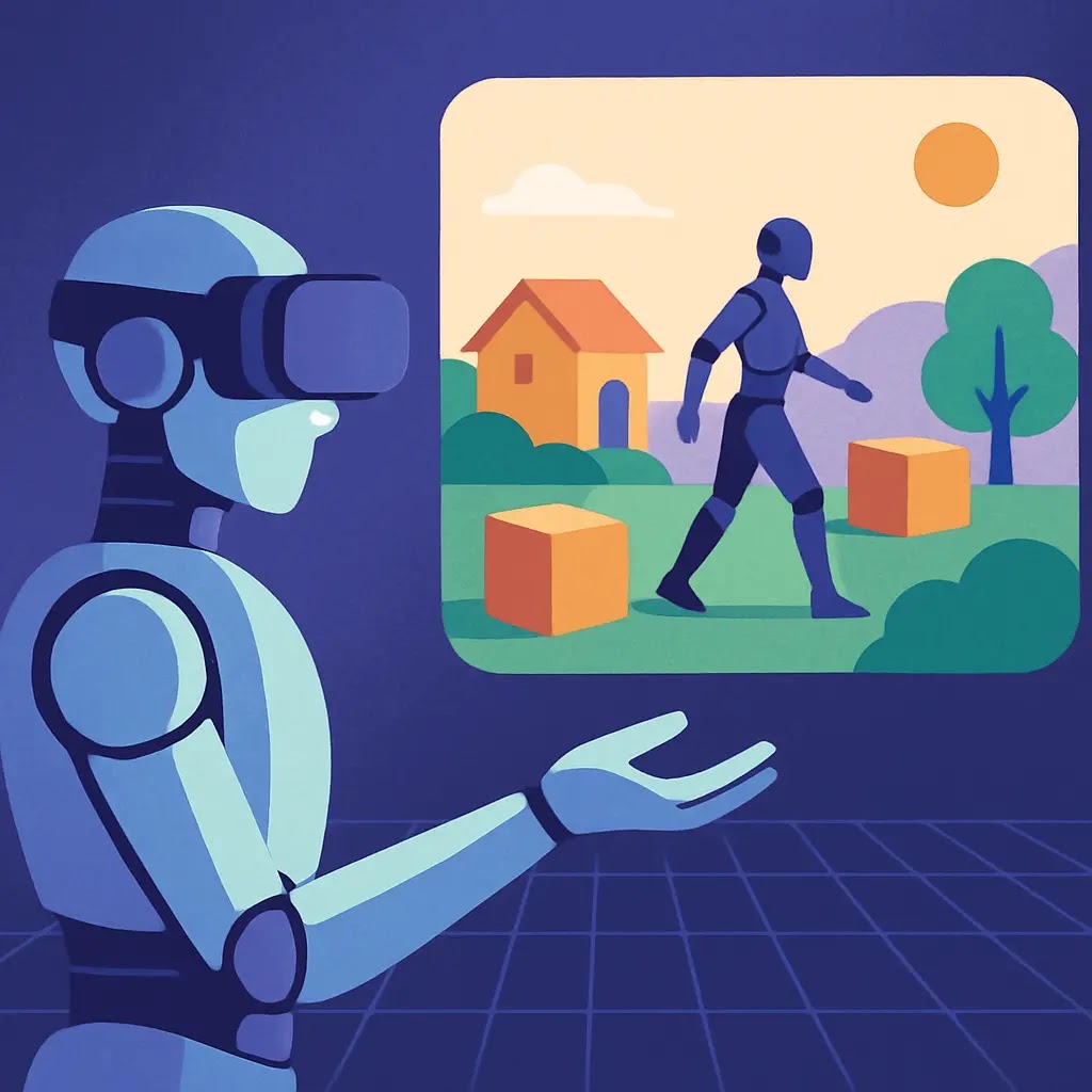synthetic worlds ai agents