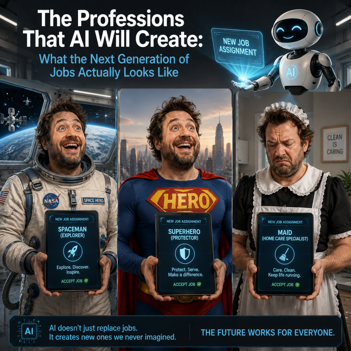 The professions AI will create: 1.3 million new roles already exist, concentrated in a handful of places.