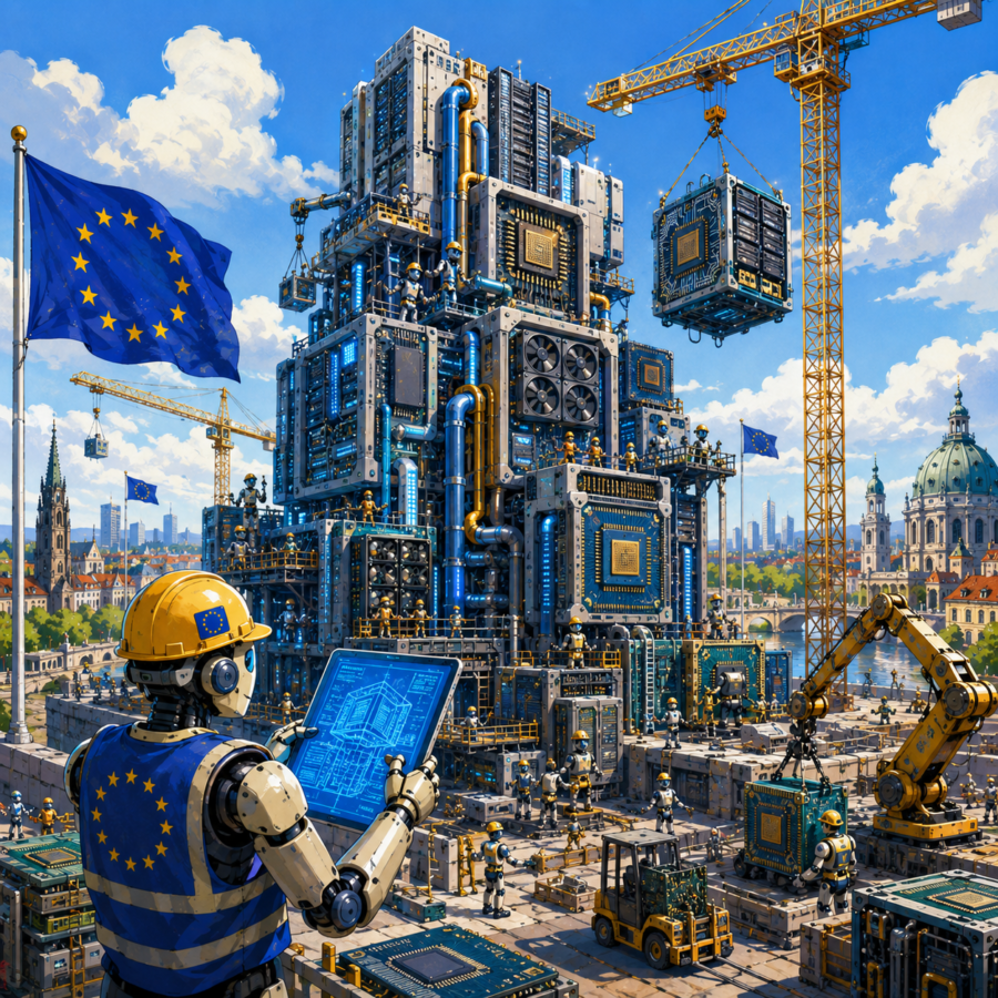 eu ai gigafactories tender 2026
