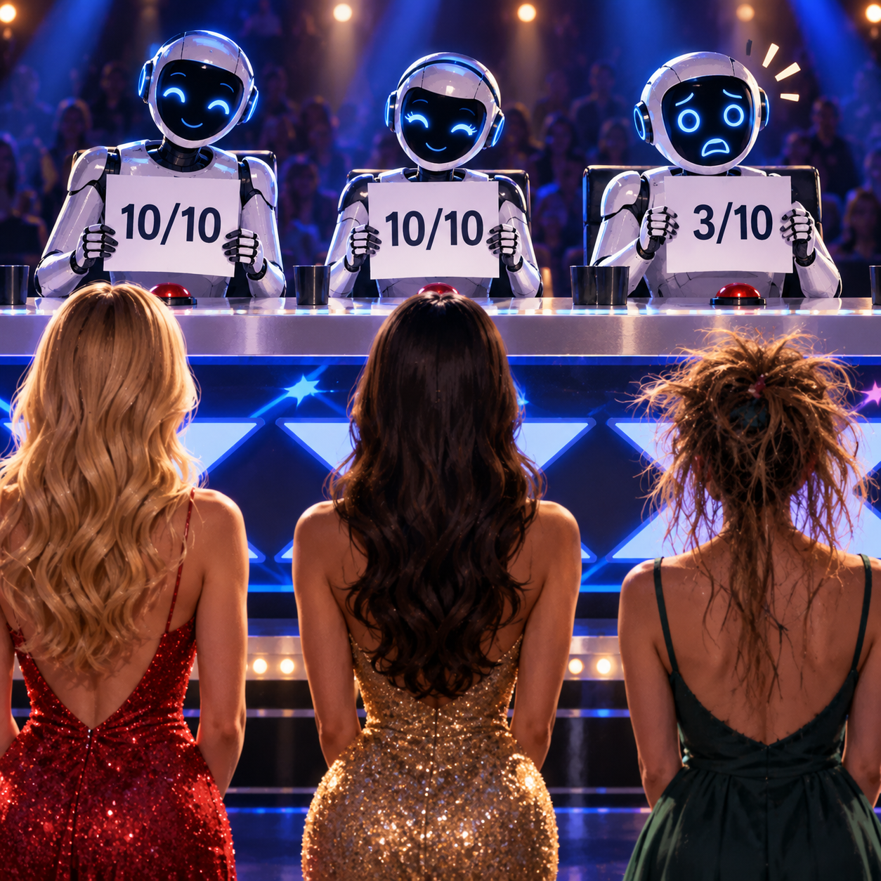 Four Major AI Models Gave Faces Higher Beauty Scores Than People