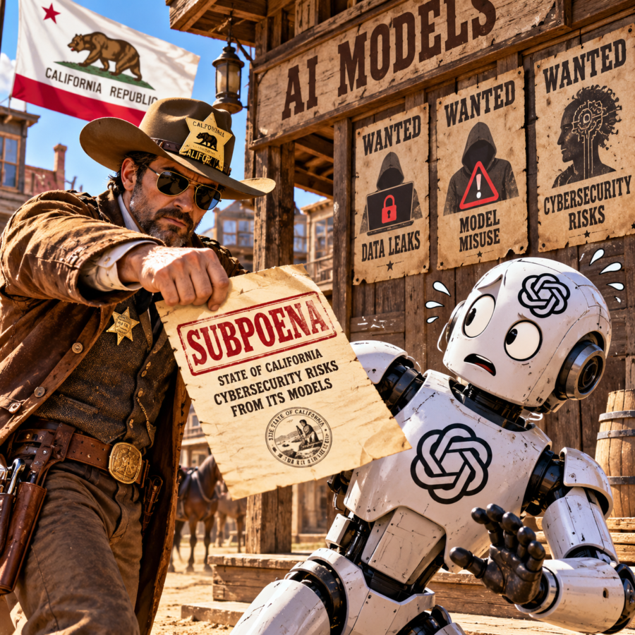 California sheriff serves an OpenAI robot with a subpoena over cybersecurity risks from AI models